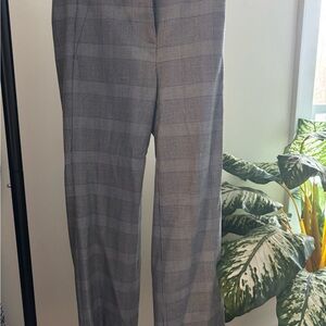 J Crew Gray Checkered Pants